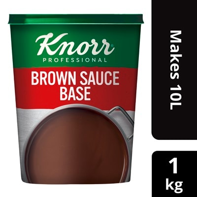 Knorr Professional Brown Sauce Gravy Base, 1 kg - Knorr Professional Brown Sauce Gravy Base delivers a scratch-like meaty flavour.